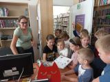 Wizyta klasy 1a w Bibliotece Publicznej w Nieporęcie, foto nr 12, 